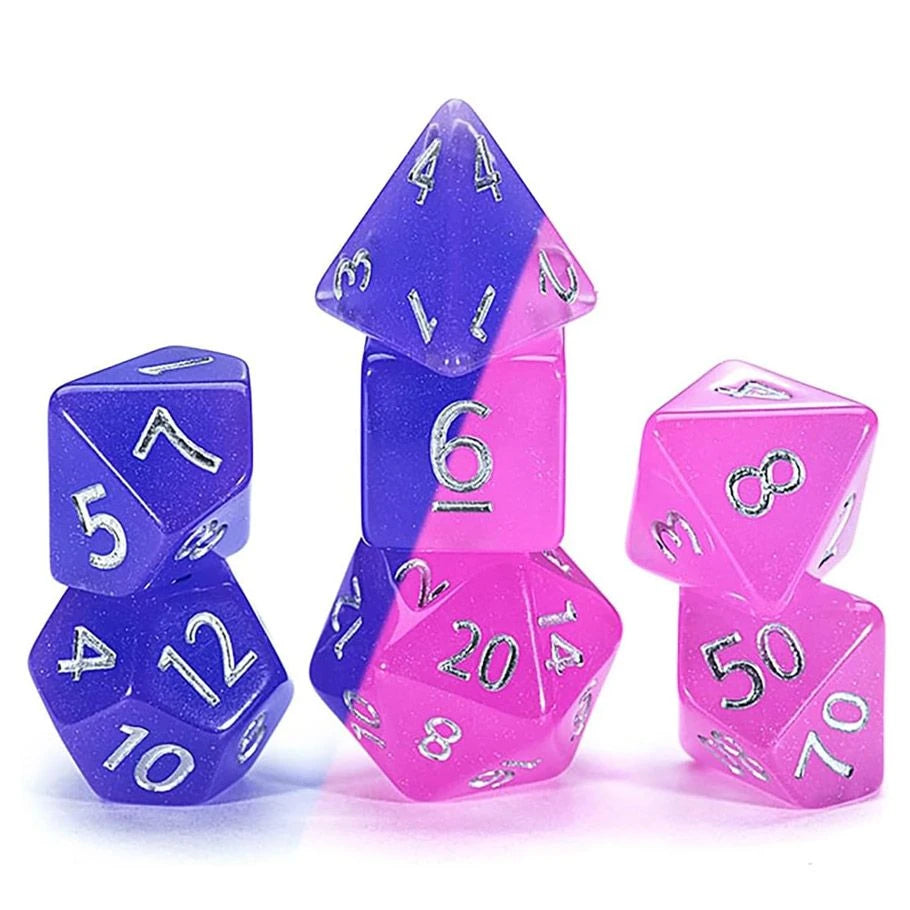 Chronomancy Dice - Birthday Surprise 7-Die Set