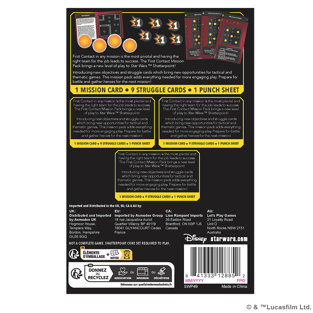 SW Shatterpoint - First Contact Mission Pack