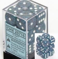 SpeckledÃ‚Â® 16mm d6 SeaÃ¢â€žÂ¢ Dice BlockÃ¢â€žÂ¢ (12 dice)