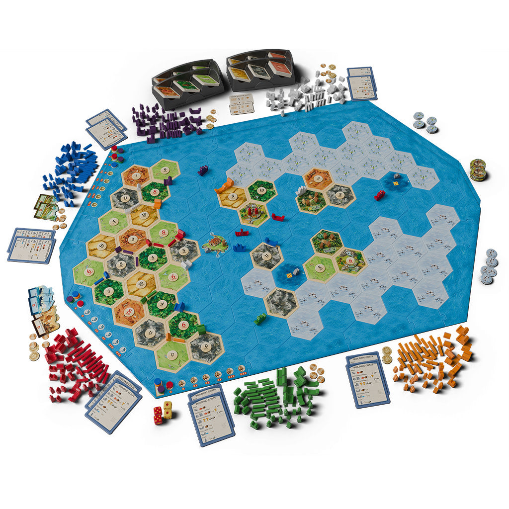 CATAN Ã¢â‚¬â€œ Explorers & Pirates 5-6 Player Expansion