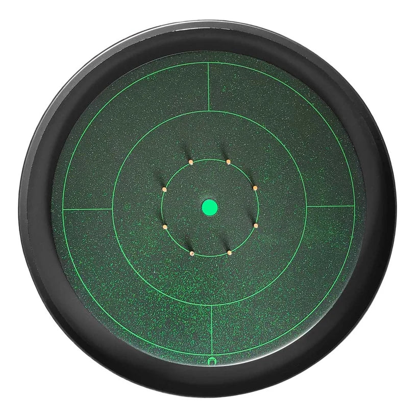 Crokinole Board The Crown Jewels Emerald