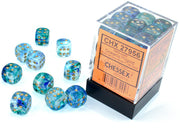 NebulaÃ‚Â® 12mm d6 OceanicÃ¢â€žÂ¢/gold LuminaryÃ¢â€žÂ¢ Dice BlockÃ¢â€žÂ¢ (36 dice