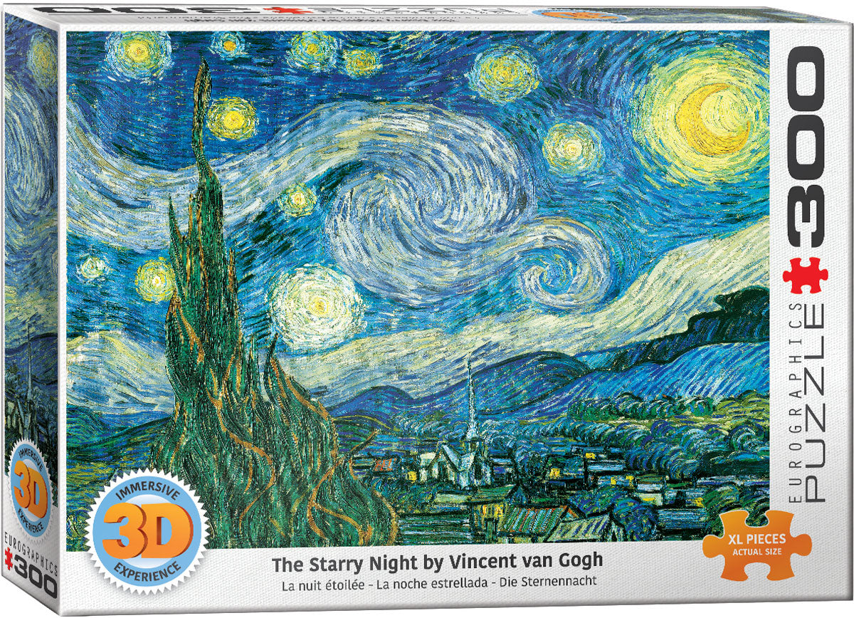 Starry Night 3D Lenticular 300pc