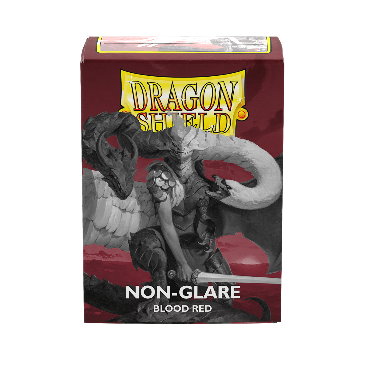 Dragon Shields Matte Blood Red Non-Glare (100)