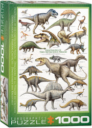 Dinosaurs of the Cretaceous Period 1000pc