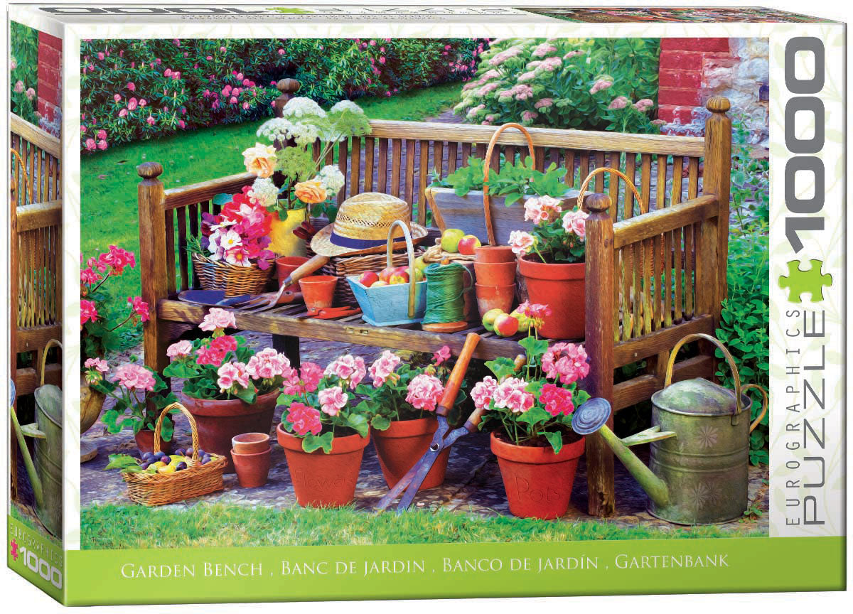 Garden Bench 1000pc