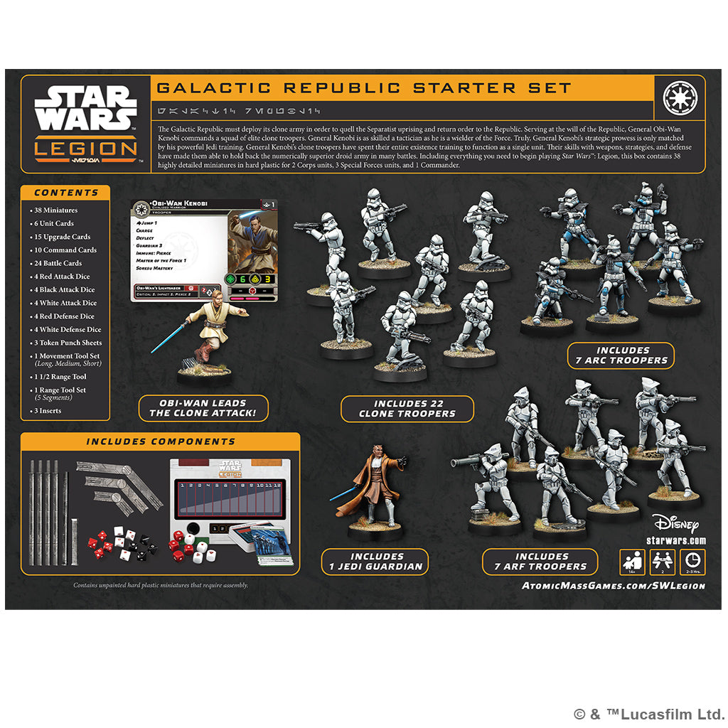 SW Legion Galactic Republic Starter Set
