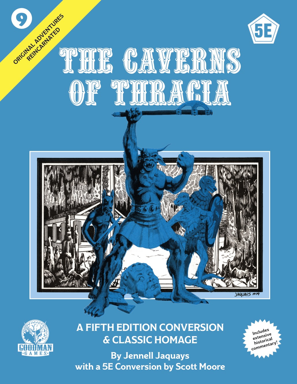 Original Adventures Reincarnated #009 Caverns of Thracia