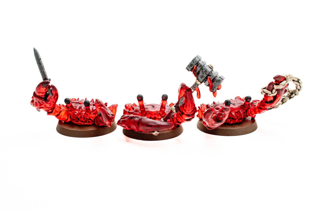 Heroscape Molten Crustaceans and Tanuki Tricksters Army Expansion