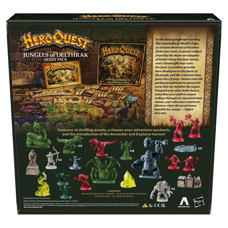 Heroquest Jungles of Delthrak