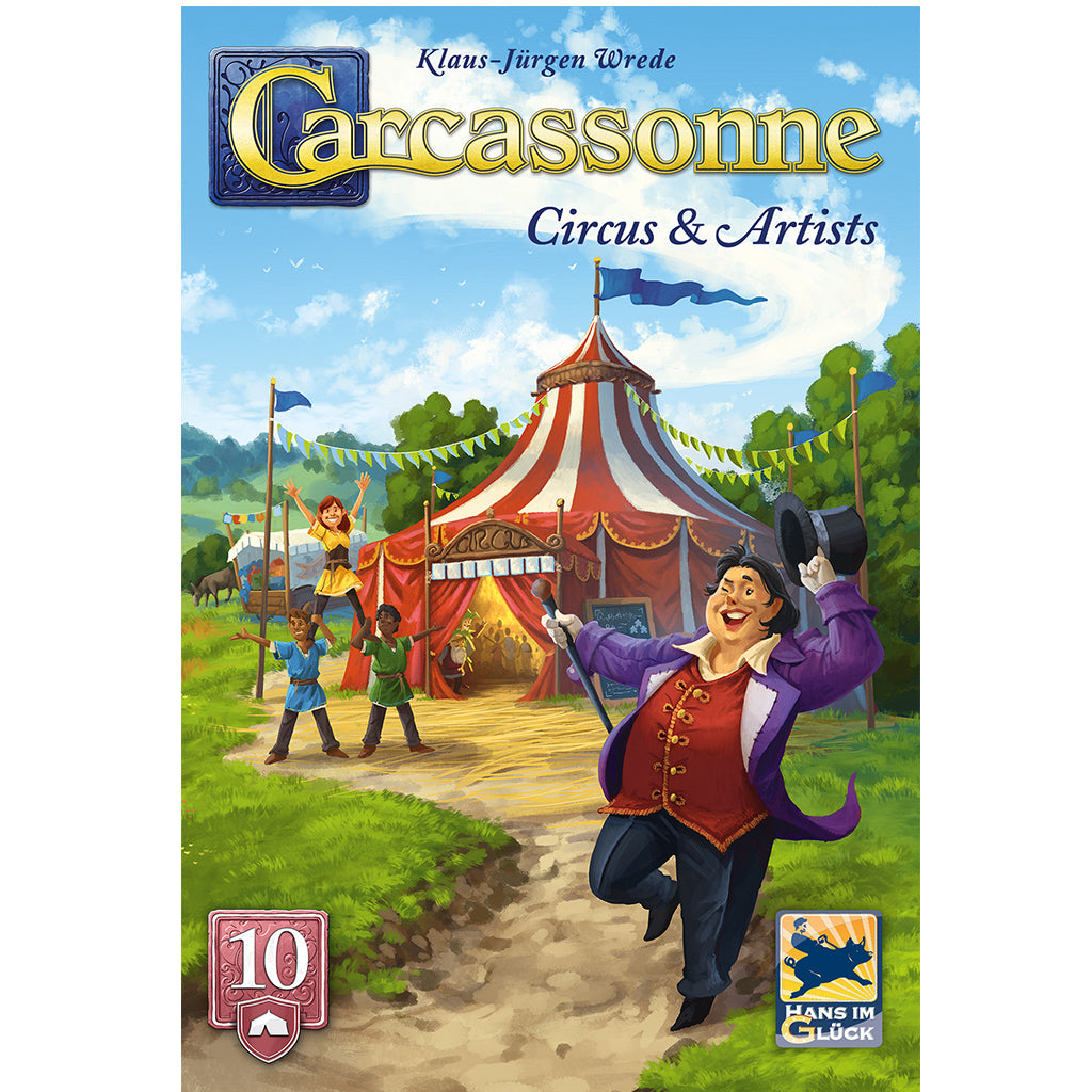 Carcassonne Exp10 (V3.1) : Circus & Artists EN