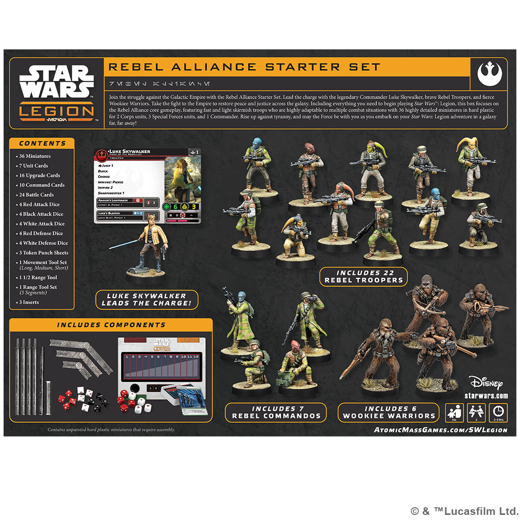 SW Legion Rebel Alliance Starter Set