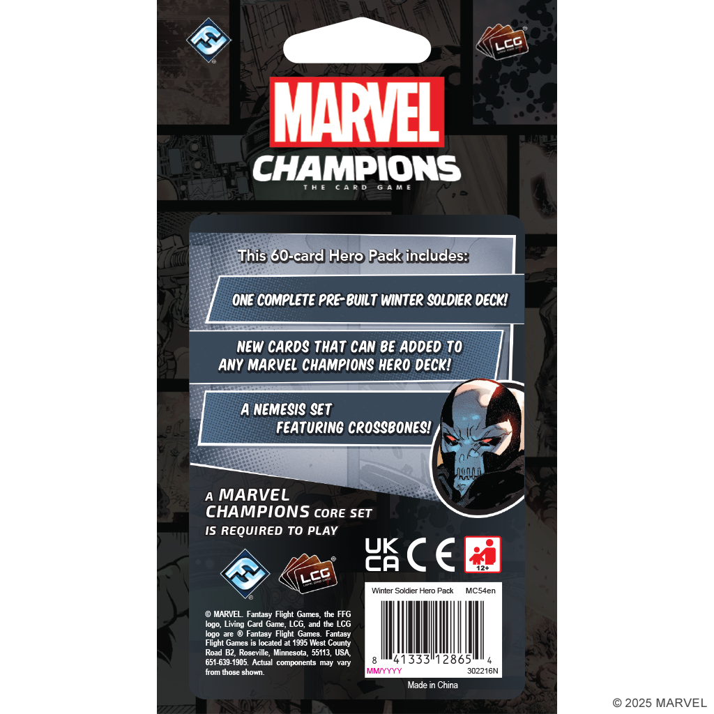 Marvel Champions The Card Game Winter Soldier Hero Pack