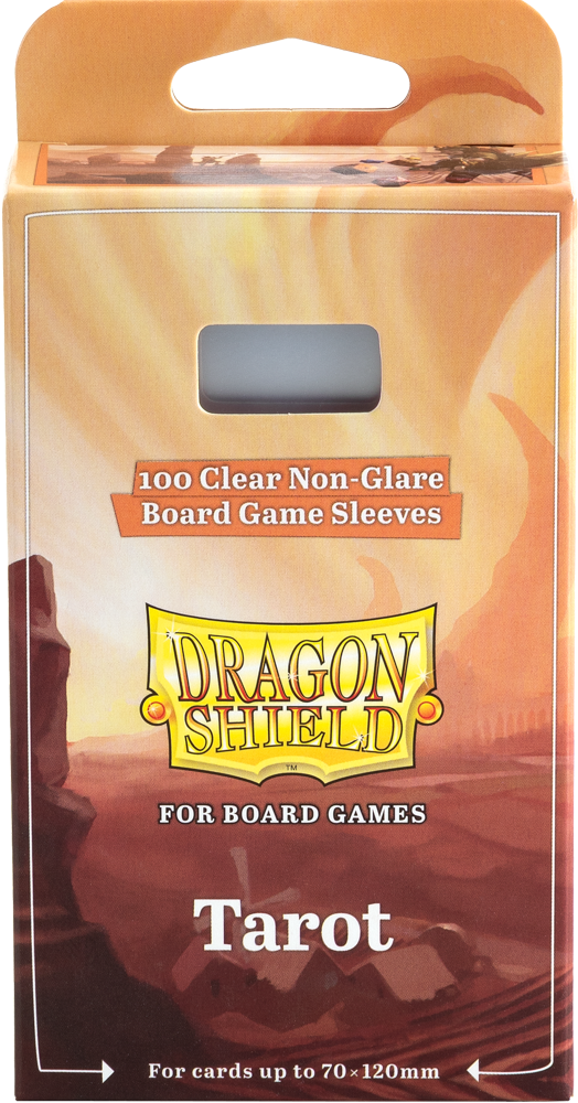 Dragon Shields: (100) Tarot Board Game Sleeves (70mm x 120mm)