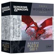 Woodcraft: D&D: Ancient Red Dragon 500+1 Piece Puzzle