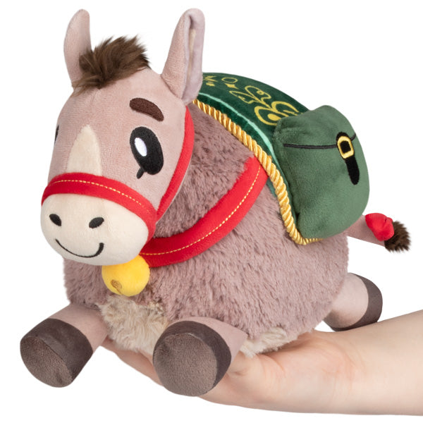 Mini Festive Donkey Squishable 9"