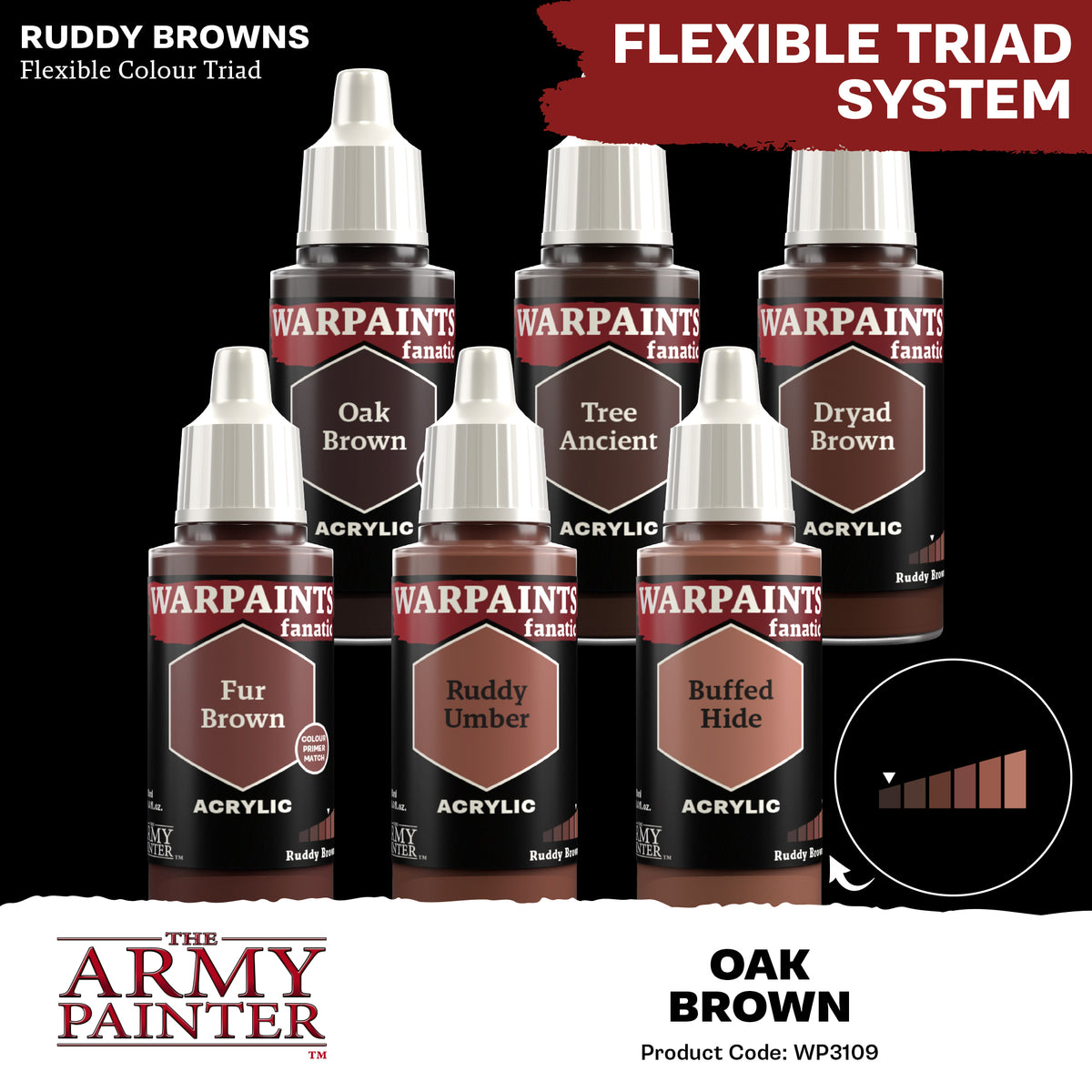 Warpaints Fanatic: Oak Brown 18ml