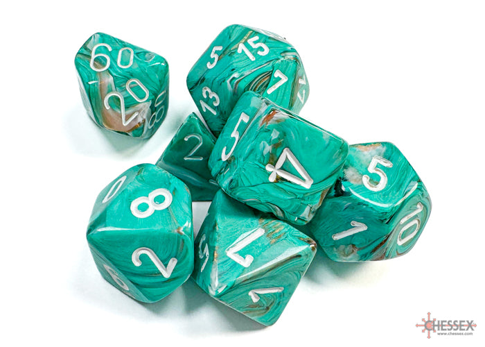 Marble Polyhedral Oxi-CopperÃ¢â€žÂ¢/white 7-Die set