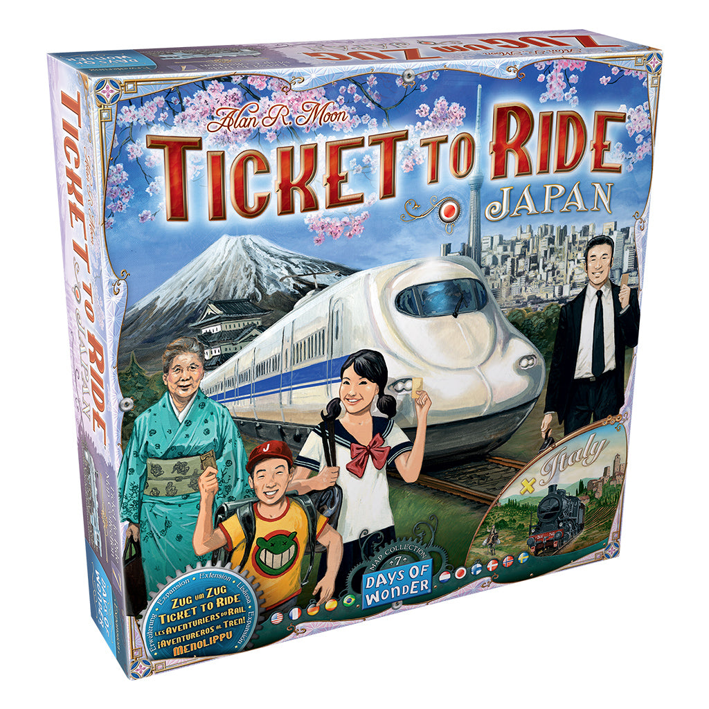 Ticket to Ride Japan and Italy Map 7