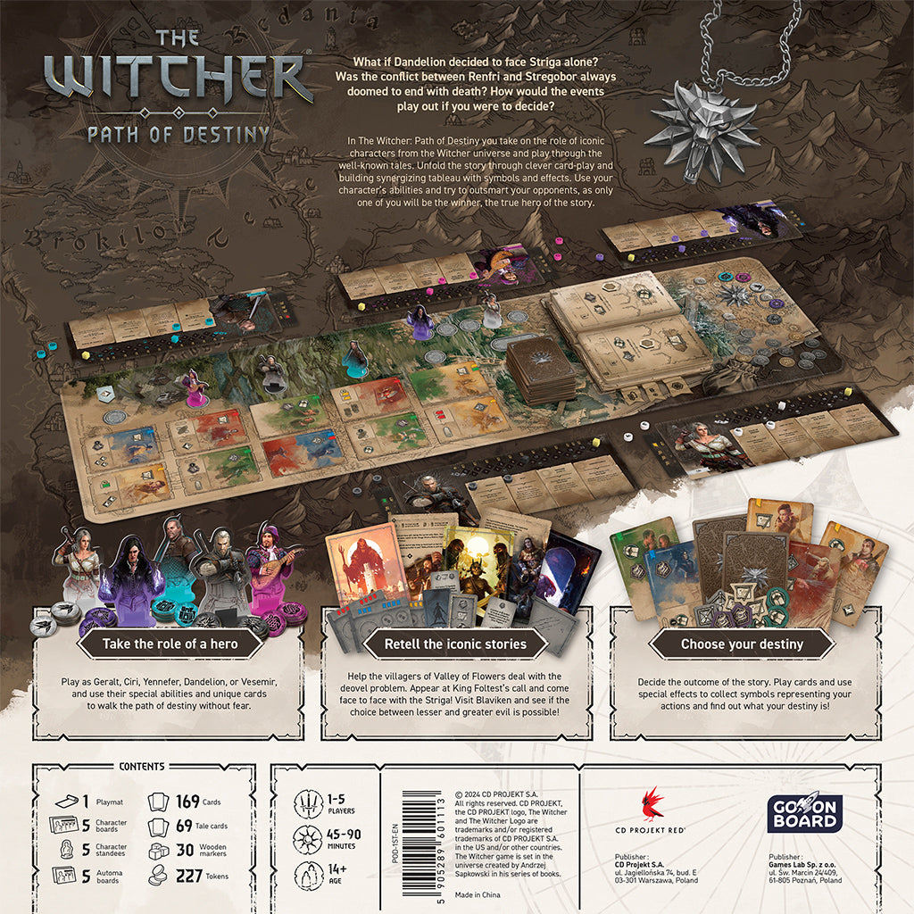 The Witcher Path of Destiny Standard Edition