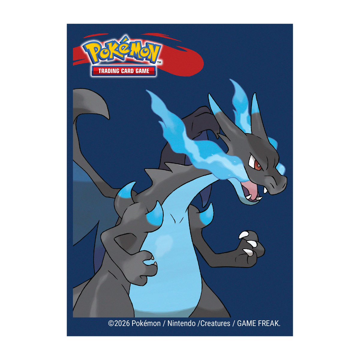 Pokemon Mega Charizard X Sleeves 65ct