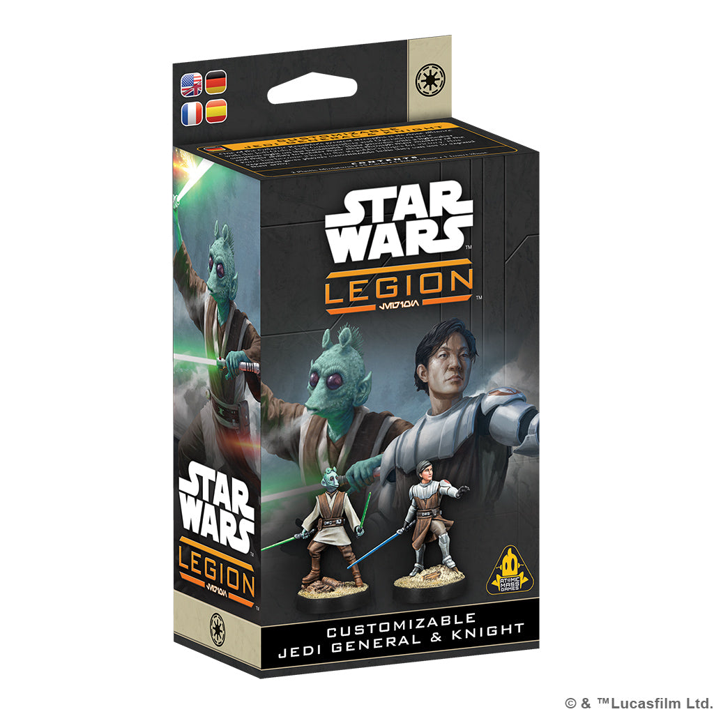 SW Legion - Customizable Jedi General and Knight