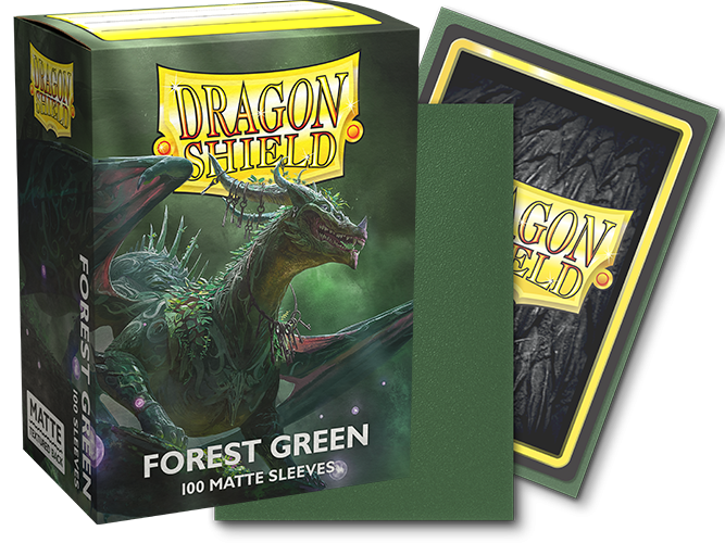 Dragon Shield: Matte Forest Green (100)