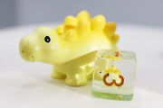 Dinosaur RPG Dice Set Yellow Stegosaurus