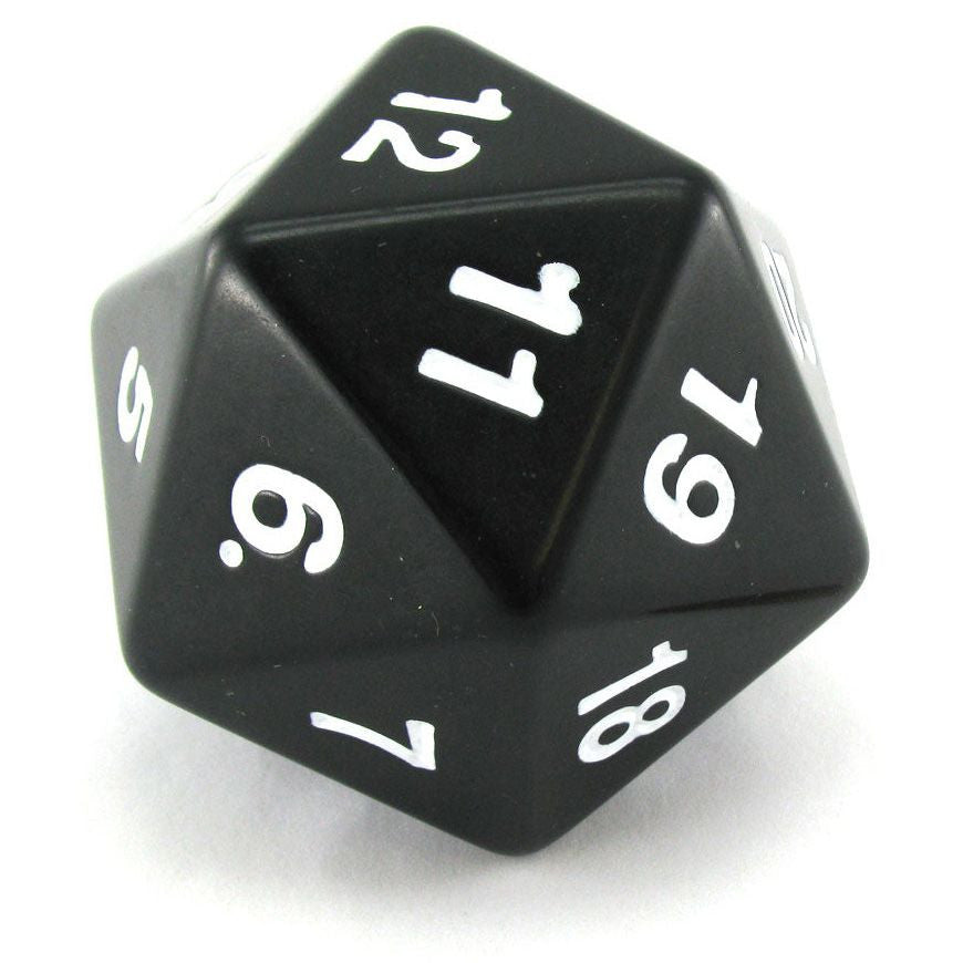 D20 55mm Countdown Black Bagged