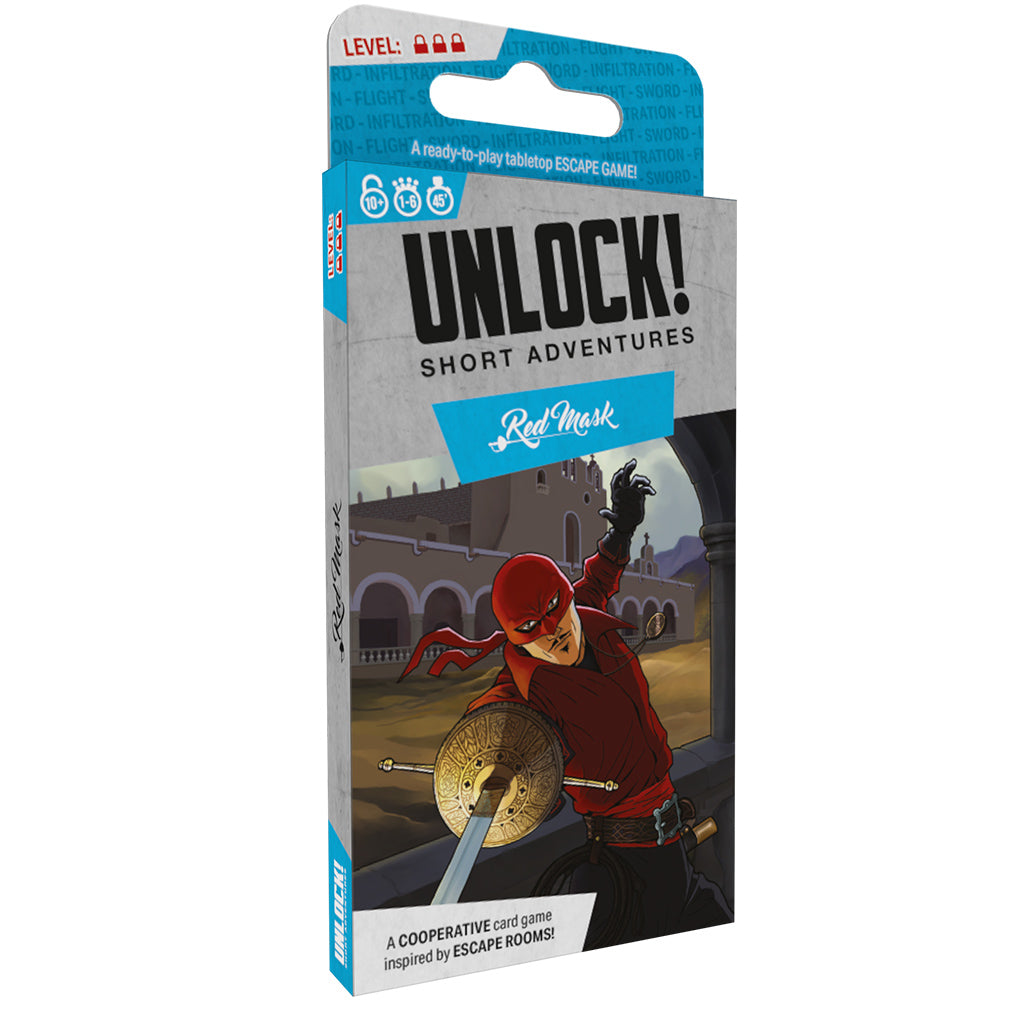 UNLOCK! Short Red Mask