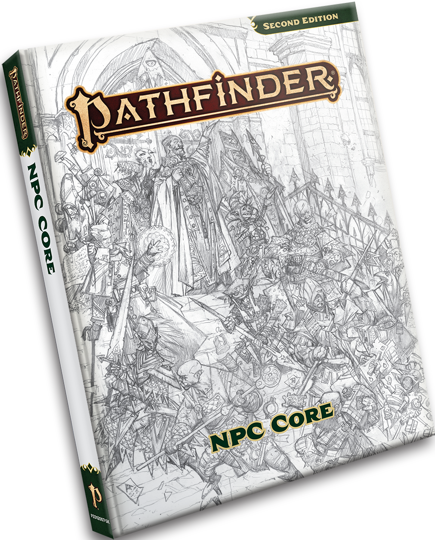 Pathfinder RPG: NPC Core Hardcover (Sketch)
