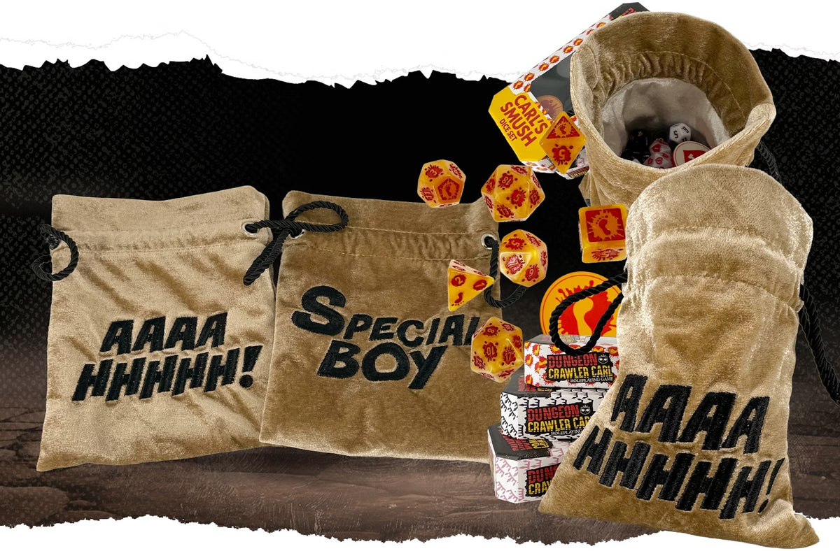 Dungeon Crawler Carl RPG: "AAAAHHHH" Prepotente Dice Bag (RE)