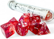 BorealisÃ‚Â® Polyhedral PassionÃ¢â€žÂ¢/white LuminaryÃ¢â€žÂ¢ 7-Die Set +