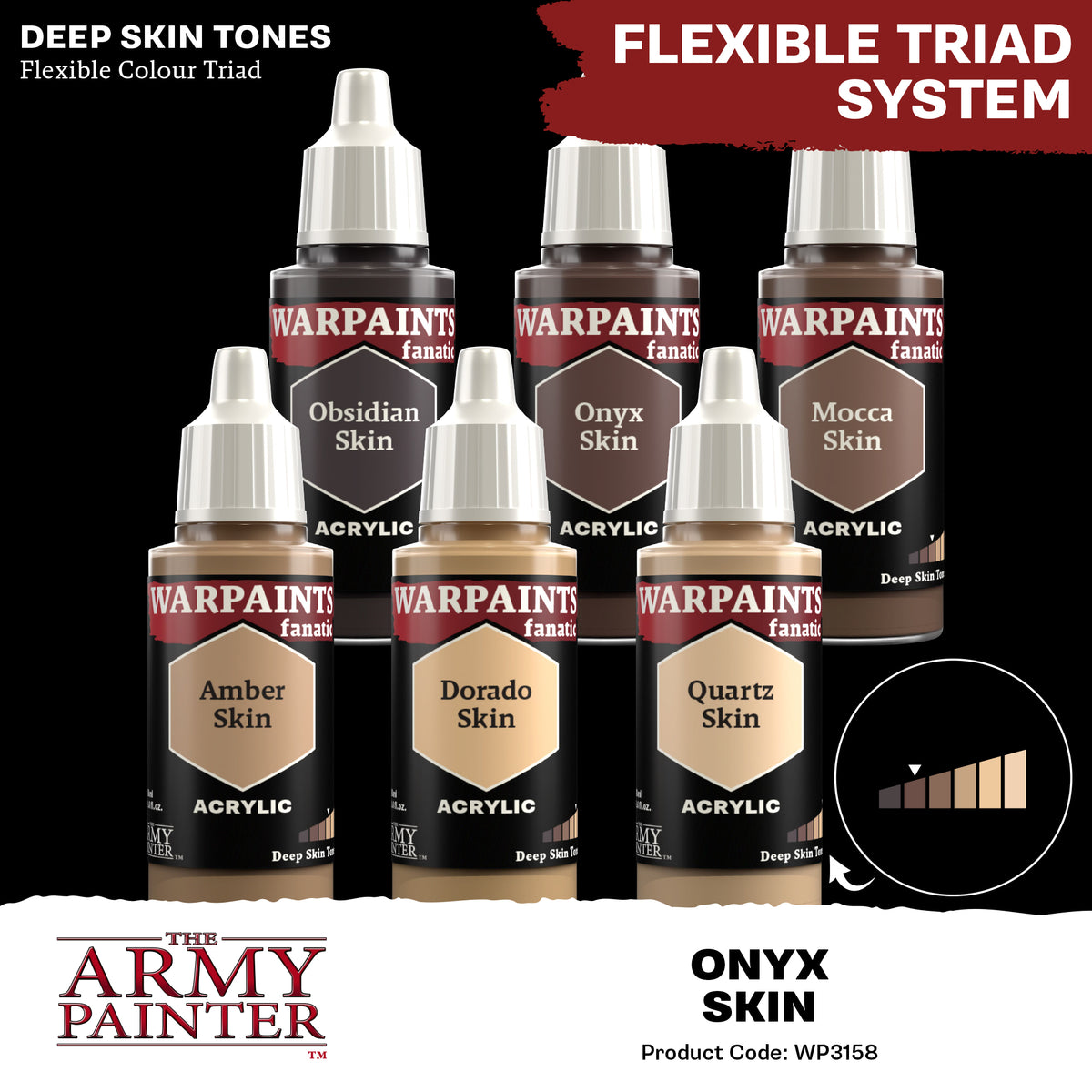 Warpaints Fanatic: Onyx Skin 18ml