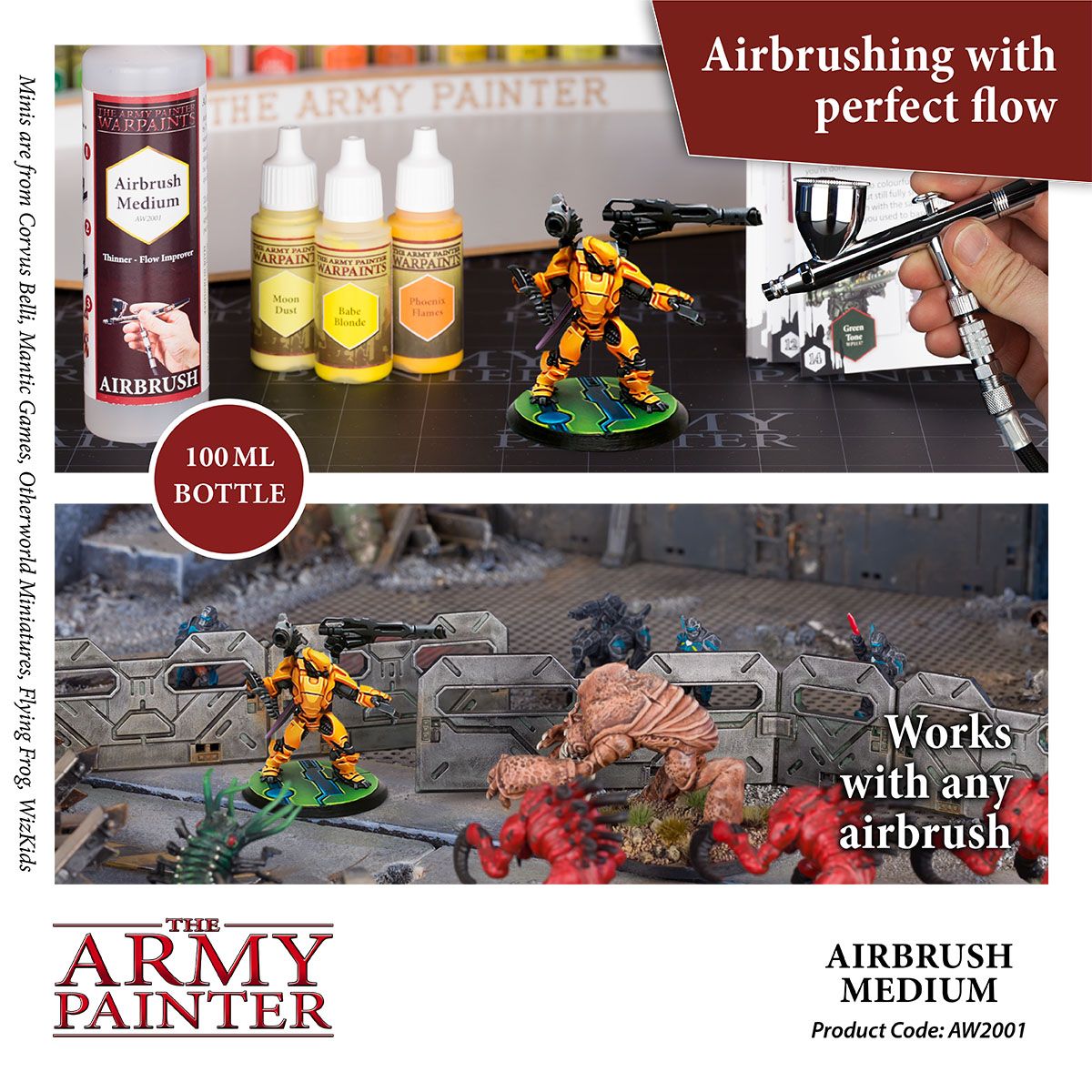 Airbrush Medium Thinner Flow Improver 100ml