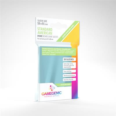 PRIME Green BG Sleeves (50) 59 x 91mm