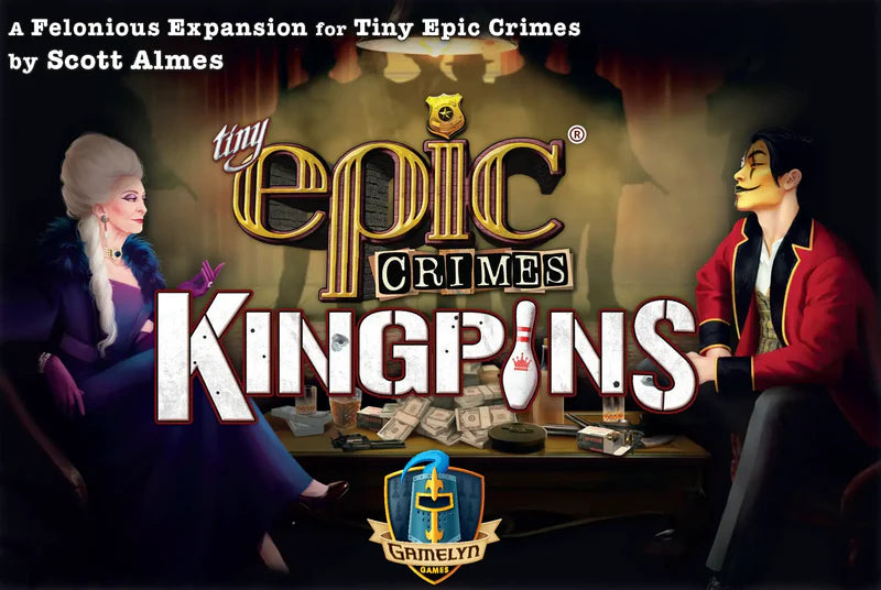 Tiny EPIC Crimes Kingpins Expansion
