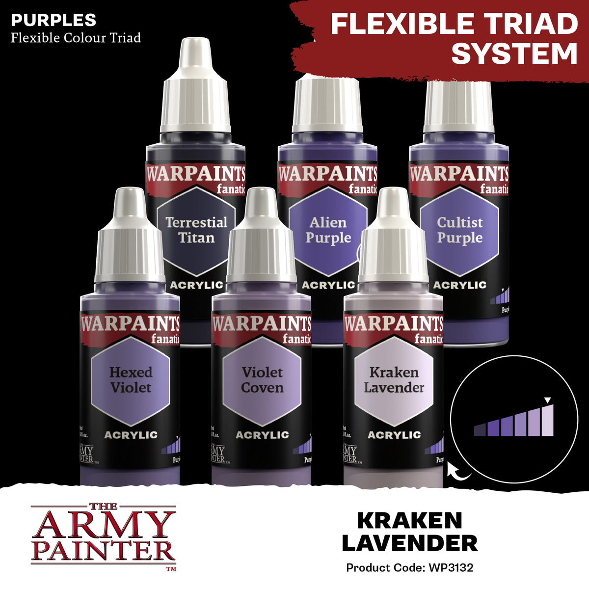 Warpaints Fanatic: Kraken Lavender 18ml