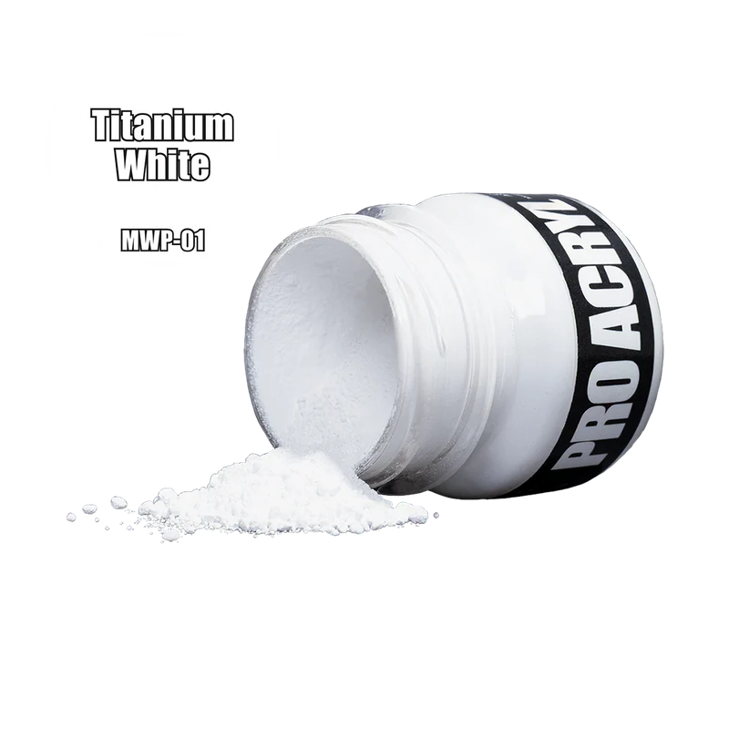 PRO Acryl Weathering Pigments 01 Titanium White