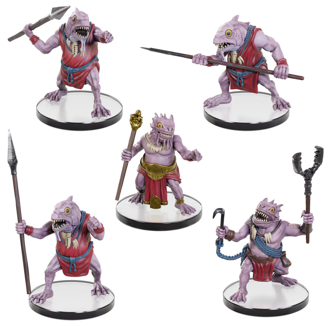 D&D ICONS: Kuo-Toa Warband