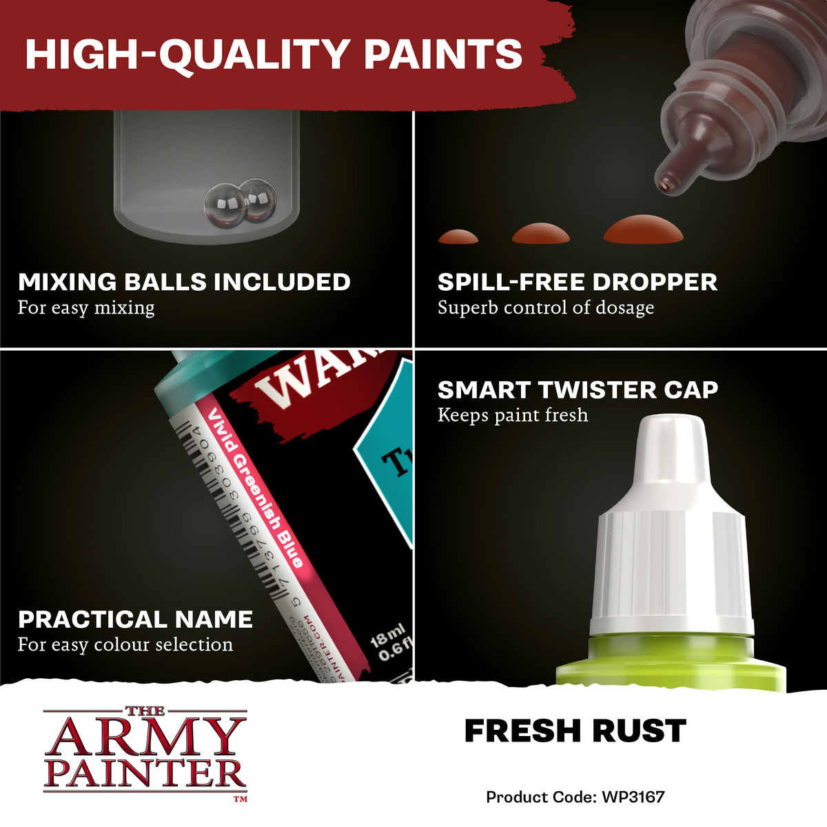 Warpaints Fanatic: Effects - Fresh Rust 18ml