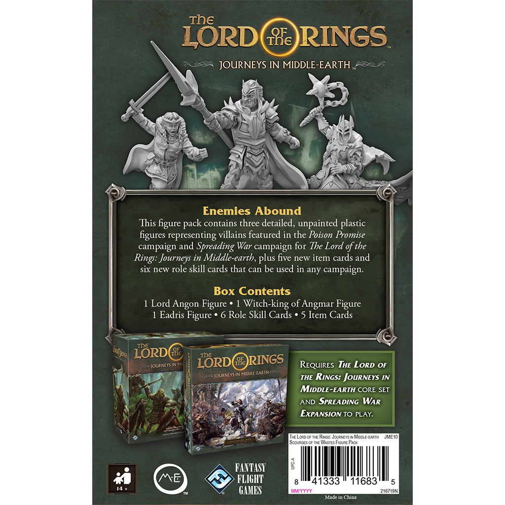 LOTR Journeys in Middle-Earth: Scourges of the Wastes Figure Pack
