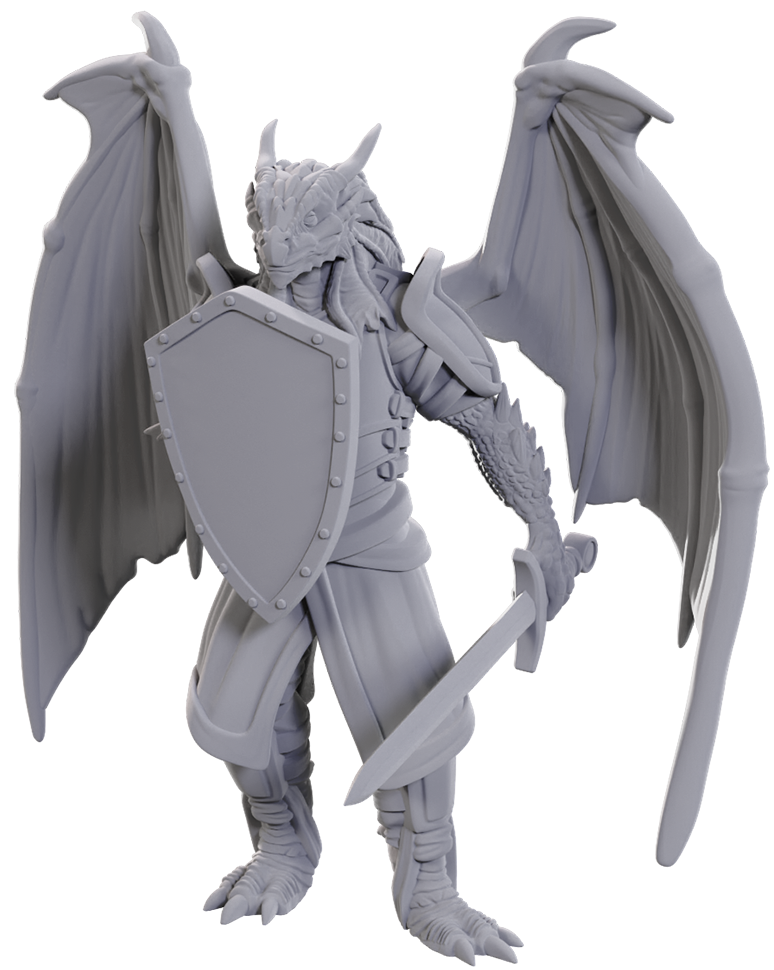 D&DNMUM W25 Dragonborn of Bahamut