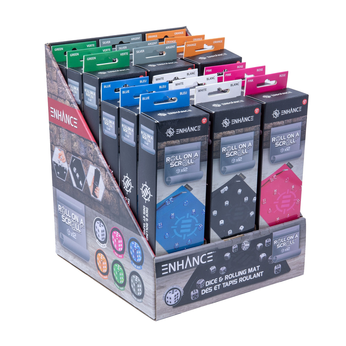 Enhanced Roll On A Scroll Multicolors