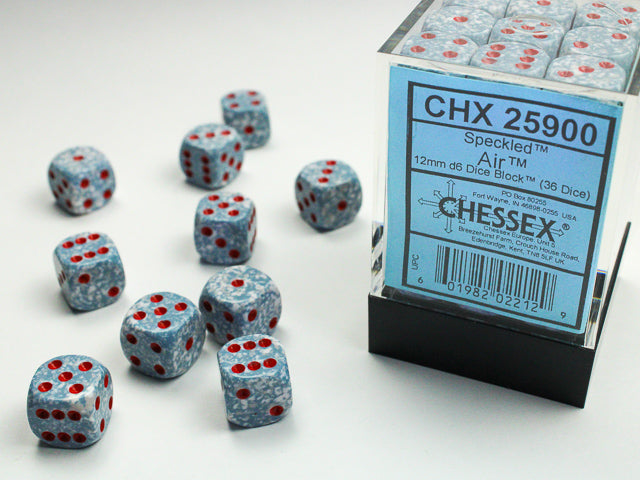 SpeckledÃ‚Â® 12mm d6 Air Dice BlockÃ¢â€žÂ¢ (36 dice)