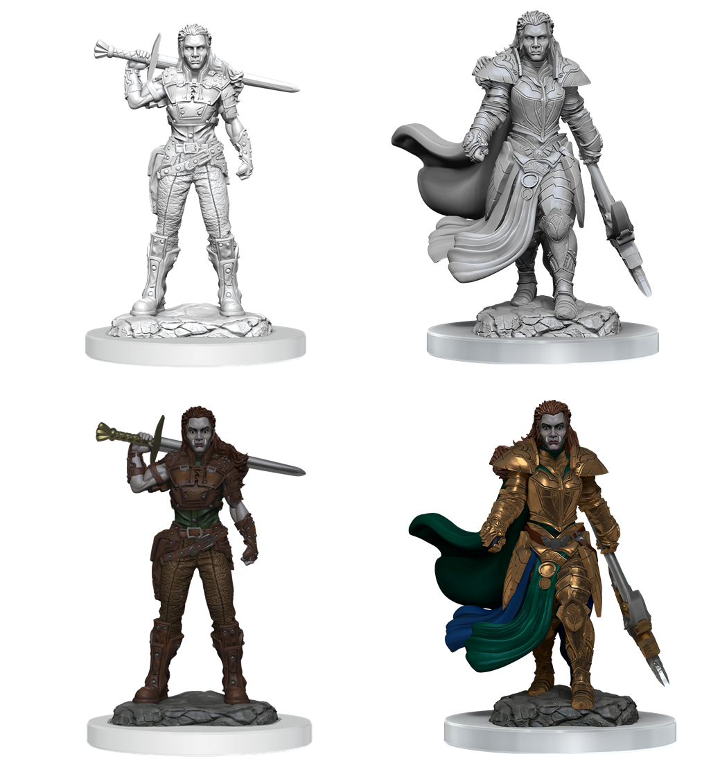 D&DNMUM Orc Fighter Female W20