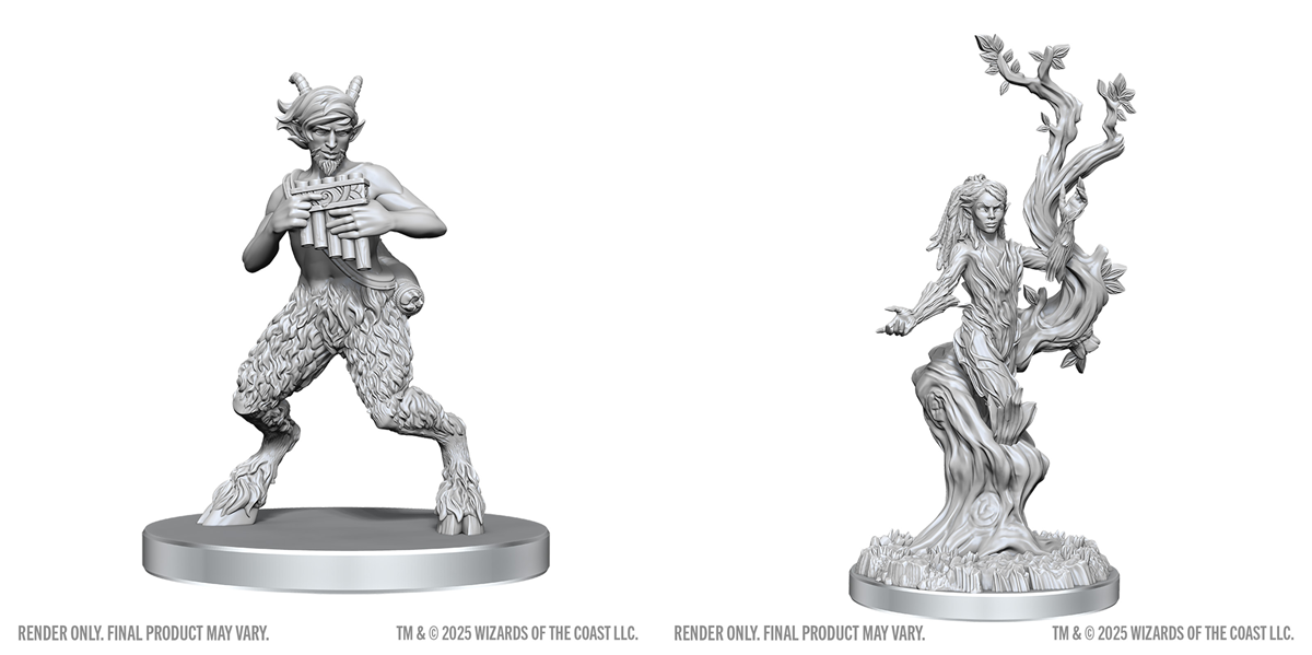 D&DNMUM W28 Satyr & Dryad