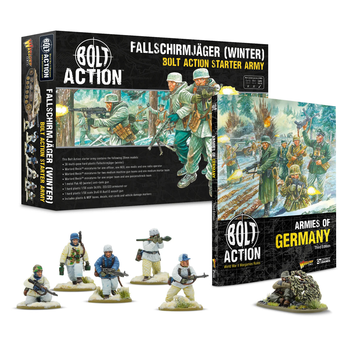 Bolt Action: Winter Fallschirmjager Starter Army