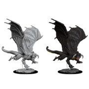 D&DNMUM Young Black Dragon W8