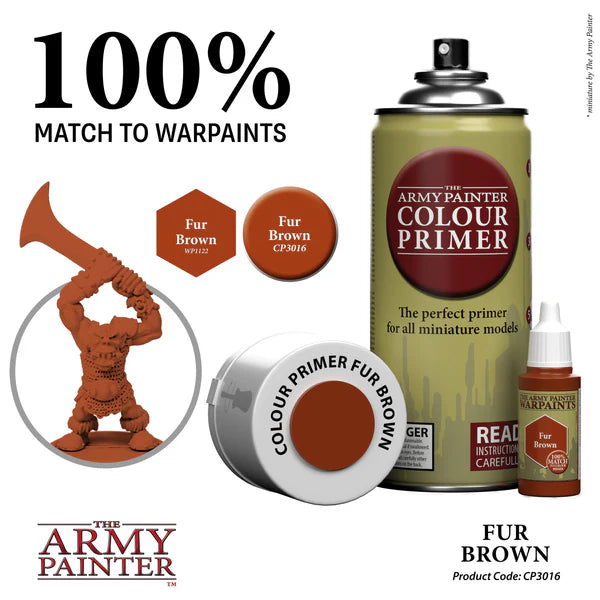 Colour Primer: Fur Brown 400ml Spray
